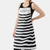 Zwart en wit vet schort (Insitu)