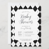 Zwart en Witte Diamant Argyle Geslachtsneutraal Kaart (Voorkant)