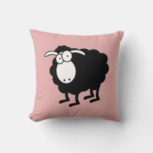 Zwart en witte schapen kussen
