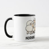 Zwart en Witte Schapen Mok (Links)