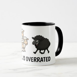 Zwart en Witte Schapen Mok