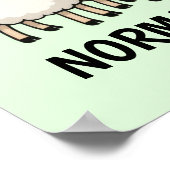 Zwart en Witte Schapen Poster (Hoek)