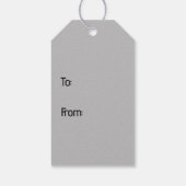 Zwart en zilver adermarmer cadeaulabel (Achterkant)