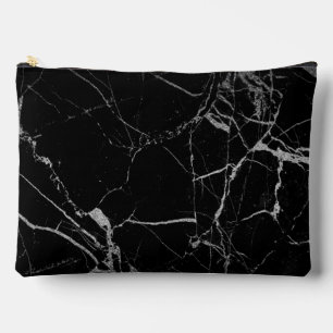 Zwart en zilver adermarmer etui