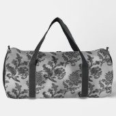 ZWART EN ZILVER BLOEMPATRONEN PLUNJEZAK (Voorkant)