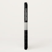 Zwart en zilver Case-Mate iPhone case (Achterkant/links)