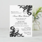 Zwart en zilver Vlaams Vrijgezellenfeest Kaart (Staand voorkant)