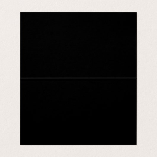 Zwart en zilveren damast visitekaartje (Binnenkant ongevouwen)