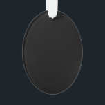 Zwart en zilvergrijs acryl Ornament<br><div class="desc">Zwart en grijs zorgen voor evenwicht in elke ruimte.</div>