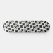 Zwart en zwart persoonlijk skateboard (Horizontaal)