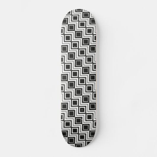 Zwart en zwart persoonlijk skateboard (Voorkant)