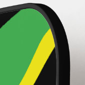 Zwart erfgoed, aangepaste naam gepersonaliseerd pickleball paddle (Links Detail)