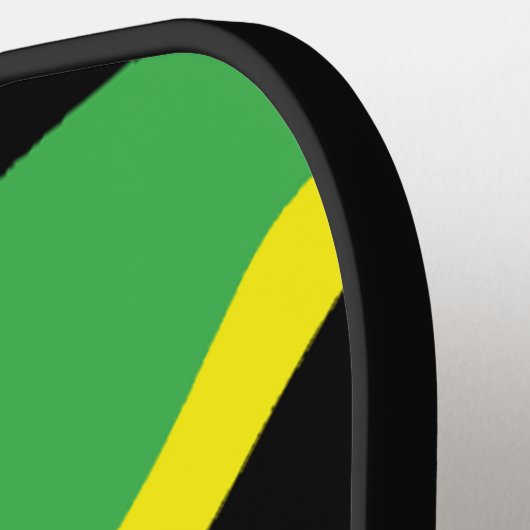 Zwart erfgoed, aangepaste naam gepersonaliseerd pickleball paddle (Links Detail)