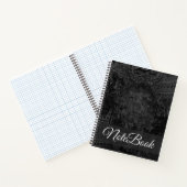 zwart esthetisch notitieboek (Binnen)