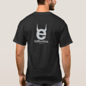 Zwart Evil “e” logo T-shirt (Achterkant)