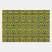 Zwart Eyed Susan Daisy Schilderij Gepersonaliseerd Inpakpapier Vel (Voorkant)