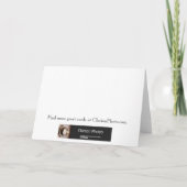 Zwart-eyed Susan - dank u! Bedankkaart (Achterkant)