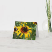 Zwart-eyed Susan Note Card Kaart (Voorkant)