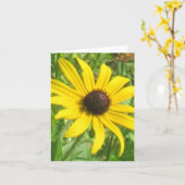 Zwart-eyed Susan Note Card Kaart (Gele Bloem)