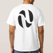 Zwart F/B T-shirt (Achterkant)