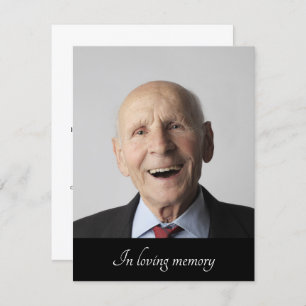 Zwart familielid Foto van bekendmaking Kaart