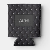 Zwart Fancy gelaagd Blikjeskoeler (Voorkant)