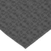 Zwart Faux Kant Tafelkleed (Hoek)