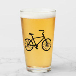 Zwart fietsglas glas