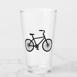 Zwart fietsglas glas