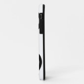 Zwart  fietsvriendelijk Hoesje iPhone 5 Hoesje (Achterkant/links)