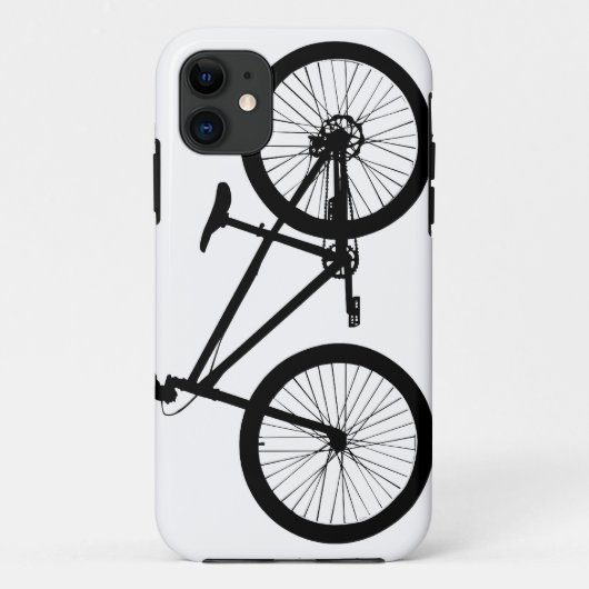 Zwart  fietsvriendelijk Hoesje iPhone 5 Hoesje (Achterkant)