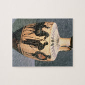 Zwart-figuur Attische vaas, vijfde eeuw voor Chris Legpuzzel (Horizontaal)