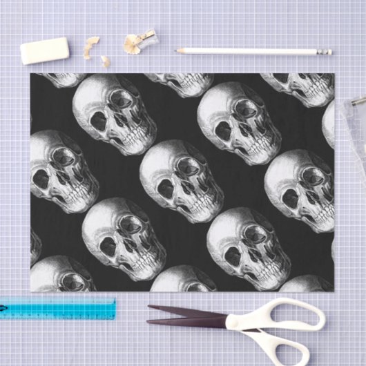 Zwart fijn papier met schouderwand (Craft)