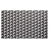 Zwart fluweel bloemen stof (Yard (91,4 cm))