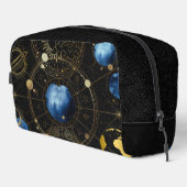 Zwart Fluweel Goud Hemelse Astrologie Toilettasje (Rechterhoek)