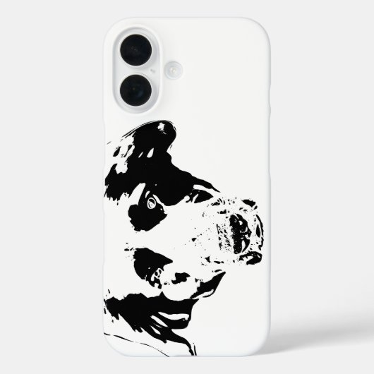 Zwart fluweel, heldere ogen Case-Mate iPhone case (Achterkant)