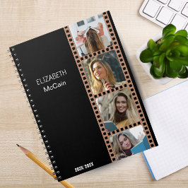 Zwart | Fotohokje - Trendy Modern Persoonlijk Notitieboek