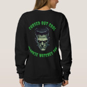 🖤 Zwart Frankenstein Halloween Sweatshirt 💀🎃U (Achterkant)