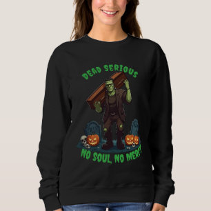 🖤 Zwart Frankenstein Halloween Sweatshirt 💀🎃U
