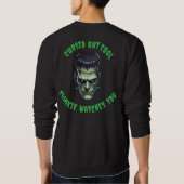 🖤 Zwart Frankenstein Halloween Sweatshirt 💀🎃U (Achterkant)