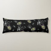 🖤 Zwart Frankenstein Sierkussen 💀🛋️ Lichaamskussen (Voorkant)