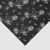 🖤 Zwart Frankenstein Weefselpapier 💀🎃 Tissuepapier (Detail)