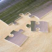 Zwart galopperend paard legpuzzel (Zijkant)