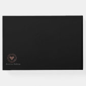 Zwart gastenboek (Achterkant)