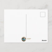 Zwart Gat Interstellaire Conversatie Briefkaart (Achterkant)