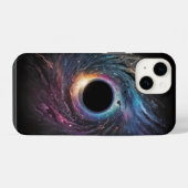 Zwart Gat iPhone Hoesje (Achterkant horizontaal)