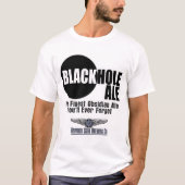 Zwart Gat Licht T-Shirt (Voorkant)