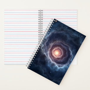 Zwart Gat Notitieboek (Hard Hoesje)