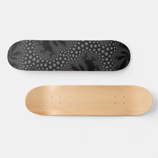 zwart gat persoonlijk skateboard (Horizontaal)
