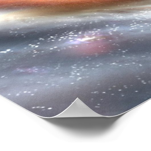 zwart gat poster (Hoek)